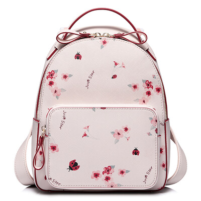 JUST STAR ladies shoulder bag casual handbag Korean fashion trend large capacity backpack 831 romantic powder
JUST STAR ladies shoulder bag casual handbag Korean fashion trend large capacity backpack 831 romantic powder