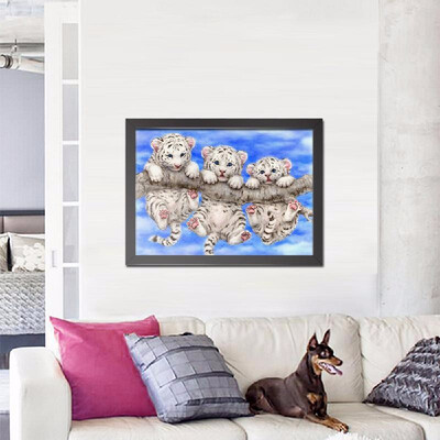 Oil Paintings 13 17 Inches 34 44cm DIY 5D Diamond Painting Kit Baby Tigers Pattern Resin Rhinestone Mosaic Embroidery Cross St
Oil Paintings 13 17 Inches 34 44cm DIY 5D Diamond Painting Kit Baby Tigers Pattern Resin Rhinestone Mosaic Embroidery Cross St