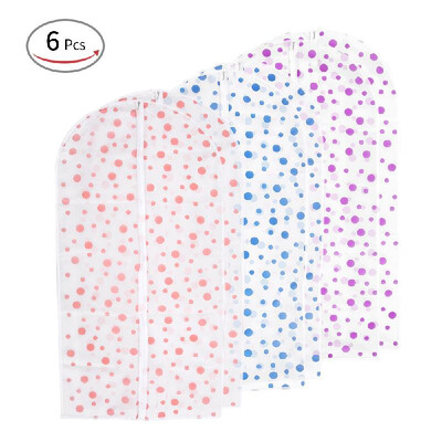 Esonmus 6pcs 60x110cm PEVA Nonwoven Fabrics Transparent Waterproof Dustproof Hanging Garment Bags Clothes Suit Covers
Esonmus 6pcs 60x110cm PEVA Nonwoven Fabrics Transparent Waterproof Dustproof Hanging Garment Bags Clothes Suit Covers
