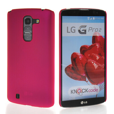 MOONCASE Hard Rubberized Rubber Coating Devise Back Case Cover for LG Optimus G Pro 2 F350 Hot pink
MOONCASE Hard Rubberized Rubber Coating Devise Back Case Cover for LG Optimus G Pro 2 F350 Hot pink