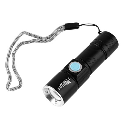 2000LM Q5 LED Tactical Rechargeable USB Flashlight Torch Zoom Adjustable
2000LM Q5 LED Tactical Rechargeable USB Flashlight Torch Zoom Adjustable