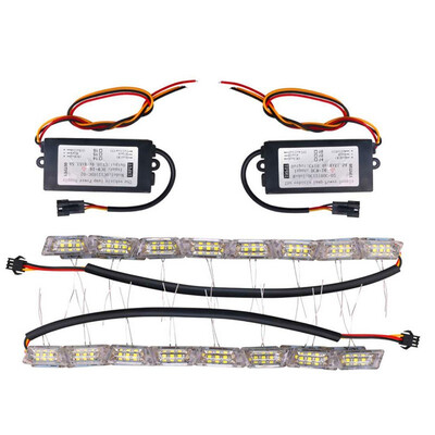 2pcs daytime running light led streamer bi-color steering crystal lamp tear headlight
2pcs daytime running light led streamer bi-color steering crystal lamp tear headlight
