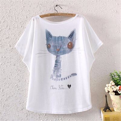 Vintage Spring Summer Digital Printing Girl Womens Loose Short Batwing Sleeve T-shirt
Vintage Spring Summer Digital Printing Girl Womens Loose Short Batwing Sleeve T-shirt
