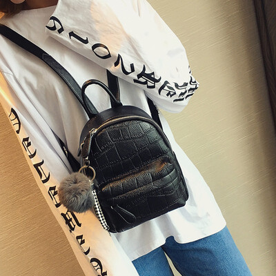 Women PU 2017 Korean Fashion Mini Backpack Bags for Teenage Girls School Shoulder Bag Women Skin Bag Small Backpack
Women PU 2017 Korean Fashion Mini Backpack Bags for Teenage Girls School Shoulder Bag Women Skin Bag Small Backpack