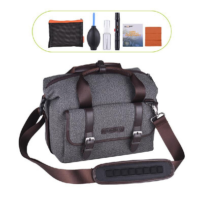 K F CONCEPT Digital DSLR Camera Shoulder Bag Shockproof Handbag Case with Lens Cleaning Set for Canon Nikon Sony Outdoor Photo Vid
K F CONCEPT Digital DSLR Camera Shoulder Bag Shockproof Handbag Case with Lens Cleaning Set for Canon Nikon Sony Outdoor Photo Vid