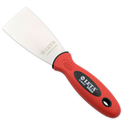 LeTA LETA putty knife 50mm stainless steel blade large iron plate cleaning scraper plaster putty knife LT-HA362
LeTA LETA putty knife 50mm stainless steel blade large iron plate cleaning scraper plaster putty knife LT-HA362