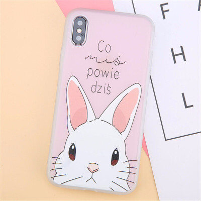 Cute Cartoon Rabbit Case For iPhone 6 6S 7 8 X Plus 3D Relief Flower Soft TPU Phone Cases
Cute Cartoon Rabbit Case For iPhone 6 6S 7 8 X Plus 3D Relief Flower Soft TPU Phone Cases