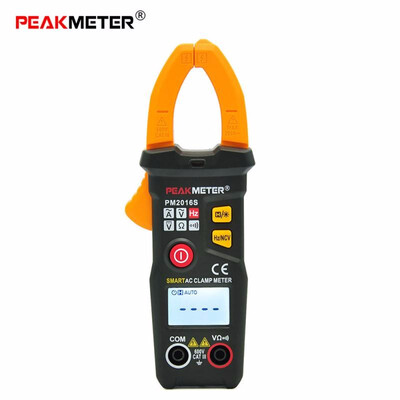 PEAKMETER PM2016S Digital Clamp Meter Multimeter AC DC Voltage AC Current Resistance
PEAKMETER PM2016S Digital Clamp Meter Multimeter AC DC Voltage AC Current Resistance