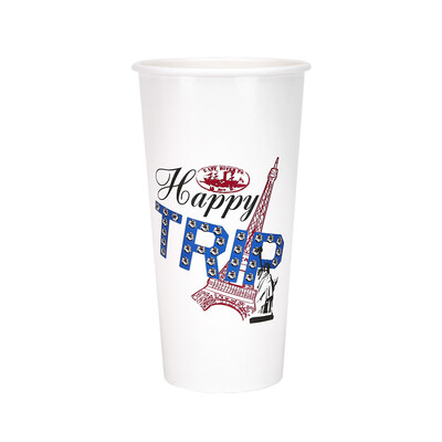 OTOR 465ml560ml Paper Cup Disposable Tableware For Summer Icy Beverages Cold&Hot Tea Milk Coffee Happy Trip 100pcs
OTOR 465ml560ml Paper Cup Disposable Tableware For Summer Icy Beverages Cold&Hot Tea Milk Coffee Happy Trip 100pcs
