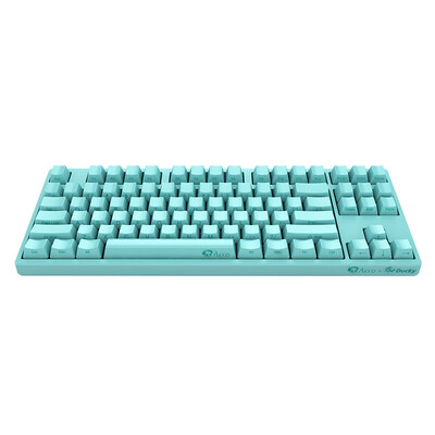 AKKO Ducky Zero 3087 cherry shaft mechanical keyboard 87 key original cherry axis PBT side engraved mint blue red axis game keyboard wired keyboard
AKKO Ducky Zero 3087 cherry shaft mechanical keyboard 87 key original cherry axis PBT side engraved mint blue red axis game keyboard wired keyboard
