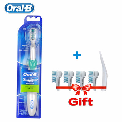 Oral B Electric Toothbrush Dual Clean Deep Clean Teeth Brush AA Battery Non-Rechargeable Brush Heads Gift
Oral B Electric Toothbrush Dual Clean Deep Clean Teeth Brush AA Battery Non-Rechargeable Brush Heads Gift