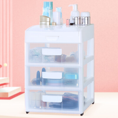 Also elegant transparent cosmetic storage box finishing box desktop jewelry box plastic storage box 3 layers
Also elegant transparent cosmetic storage box finishing box desktop jewelry box plastic storage box 3 layers