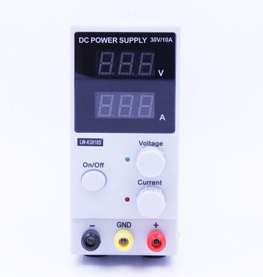 30V 10A LED Display Adjustable Switching Regulator DC Power Supply LW-K3010D Laptop Repair Rework 110v - 220v
30V 10A LED Display Adjustable Switching Regulator DC Power Supply LW-K3010D Laptop Repair Rework 110v - 220v