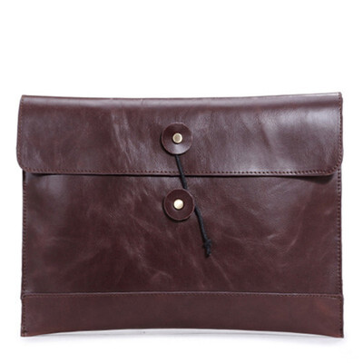 Vintage PU leather A4 file envelope bag laptop briefcase men business casual fast post leisure stitching Square bags document
Vintage PU leather A4 file envelope bag laptop briefcase men business casual fast post leisure stitching Square bags document