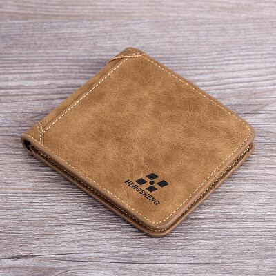 Mens wallet short frosted skin vintage seventy percent off vertical wallet young European&American Wind pack
Mens wallet short frosted skin vintage seventy percent off vertical wallet young European&American Wind pack