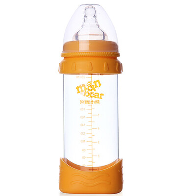 N BEAR Baby Anti-scalding Anti-fall Wide-bore Glass Bottle Baby Real Bottle 260ml Newborn
N BEAR Baby Anti-scalding Anti-fall Wide-bore Glass Bottle Baby Real Bottle 260ml Newborn