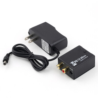 Цифровой оптический коаксиальный Toslink аналоговый RCA L / R Audio Converter конвертирует Черный США Plug
Цифровой оптический коаксиальный Toslink аналоговый RCA L / R Audio Converter конвертирует Черный США Plug