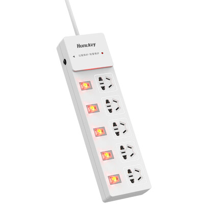 Huntkey Huntkey SSH504 5 5 m professional anti-mine anti-overload independent switch socket row plug insert plug
Huntkey Huntkey SSH504 5 5 m professional anti-mine anti-overload independent switch socket row plug insert plug