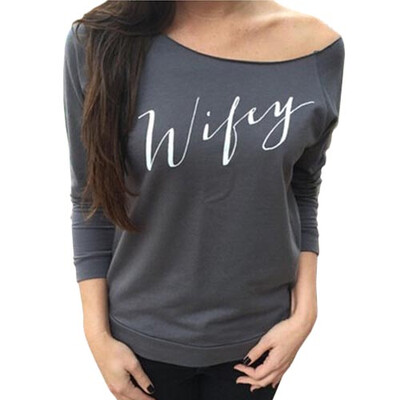 CT&HF Women Long Sleeves Cotton Sexy Round Neck T-Shirt
CT&HF Women Long Sleeves Cotton Sexy Round Neck T-Shirt