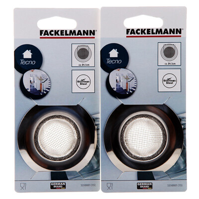 【Jingdong Supermarket】 Falkermann Fackelmann 2 pieces made of stainless steel pool plug network plug diameter 7CM 5350081.22
【Jingdong Supermarket】 Falkermann Fackelmann 2 pieces made of stainless steel pool plug network plug diameter 7CM 5350081.22