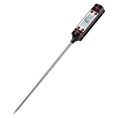 Meat Thermometer Cooking Thermometer 58 Inch Long Probe with Instant Read LCD Screen Hold Function for Kitchen Food Sm
Meat Thermometer Cooking Thermometer 58 Inch Long Probe with Instant Read LCD Screen Hold Function for Kitchen Food Sm