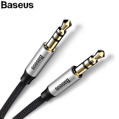 Baseus 35 Audio Cable 35mm Male to Male Stereo Aux Cable Car audio line Headset cable
Baseus 35 Audio Cable 35mm Male to Male Stereo Aux Cable Car audio line Headset cable