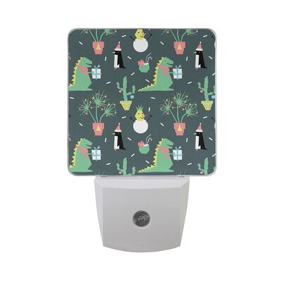 ALAZA LED Night Light With Smart Dusk To Dawn SensorDinnosaur Prehistoric Landscape Plug In Night Light
ALAZA LED Night Light With Smart Dusk To Dawn SensorDinnosaur Prehistoric Landscape Plug In Night Light