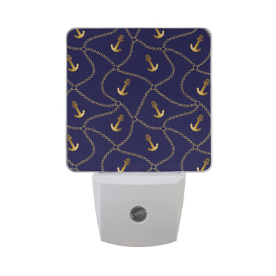 ALAZA LED Night Light With Smart Dusk To Dawn SensorAnchor And Laurel Wreath Badge Gold Plug In Night Light
ALAZA LED Night Light With Smart Dusk To Dawn SensorAnchor And Laurel Wreath Badge Gold Plug In Night Light