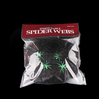 Halloween Spider Web Stretchy Soft Cobweb Scary Scene Props Party Decoration for Halloween Haunted House
Halloween Spider Web Stretchy Soft Cobweb Scary Scene Props Party Decoration for Halloween Haunted House