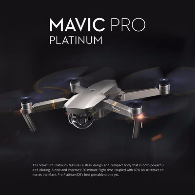 Original DJI Mavic Pro Platinum Foldable Obstacle Avoidance Drone FPV RC Quadcopter with 4K Camera OcuSync Two Extra Battery
Original DJI Mavic Pro Platinum Foldable Obstacle Avoidance Drone FPV RC Quadcopter with 4K Camera OcuSync Two Extra Battery