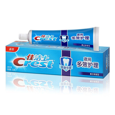 Crest Crest health experts nighttime multi-effect care toothpaste 120g moth night suppression of oral fungus lavender flavor
Crest Crest health experts nighttime multi-effect care toothpaste 120g moth night suppression of oral fungus lavender flavor