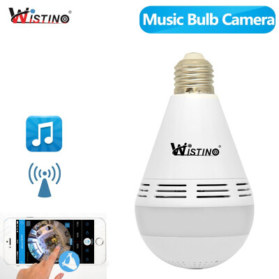 Wistino CCTV V380 WiFi Bulb Lamp Camera 960P Music Speaker Wireless IP Camera Night Vision Video Baby Monitor Panoramic View P2P
Wistino CCTV V380 WiFi Bulb Lamp Camera 960P Music Speaker Wireless IP Camera Night Vision Video Baby Monitor Panoramic View P2P