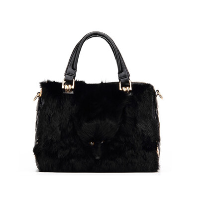 Famous brand women genuine fox fur bag high quality women leather handbags large female shoulder tote bag winter arrival
Famous brand women genuine fox fur bag high quality women leather handbags large female shoulder tote bag winter arrival
