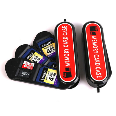 KYOTSU Jingsheng army knife card box SLR camera SD CF card mobile phone SIM TF memory card box storage storage box
KYOTSU Jingsheng army knife card box SLR camera SD CF card mobile phone SIM TF memory card box storage storage box