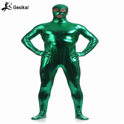 Mens Metallic Open Eyes&Mouth Zentai Full Bodysuit Golden Mens Custom Made Tights Suit Fancy Cosplay Halloween Costumes
Mens Metallic Open Eyes&Mouth Zentai Full Bodysuit Golden Mens Custom Made Tights Suit Fancy Cosplay Halloween Costumes