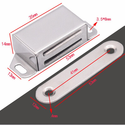 4pcs Stainless Steel Door Stopper magnetic Casting Powerful Floor-mounted door buffer holder furniture Hardware accessories
4pcs Stainless Steel Door Stopper magnetic Casting Powerful Floor-mounted door buffer holder furniture Hardware accessories