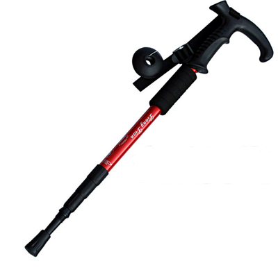 Aluminum alloy four section shockproof T handle walking stick walking stick Camping outdoor products
Aluminum alloy four section shockproof T handle walking stick walking stick Camping outdoor products