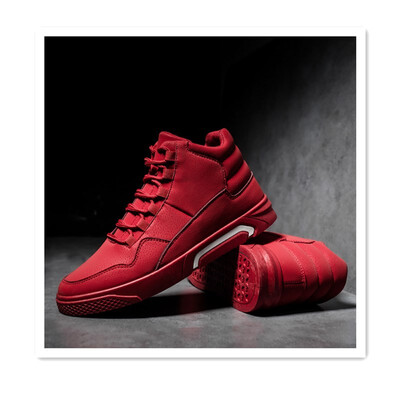 Korean version of the trend of youth sports casual shoes fall Gao Bang mens shoes solid color board shoes hip hop
Korean version of the trend of youth sports casual shoes fall Gao Bang mens shoes solid color board shoes hip hop