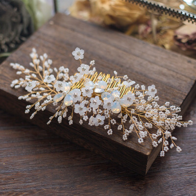 Jonnafe Charming Bridal Silver Hair Piece Comb Floral Wedding Accessories Hair Vine Jewelry Headwear for Women
Jonnafe Charming Bridal Silver Hair Piece Comb Floral Wedding Accessories Hair Vine Jewelry Headwear for Women