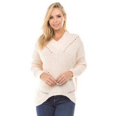 Autumn fashion casual sweater womens loose fitting sweater
Autumn fashion casual sweater womens loose fitting sweater