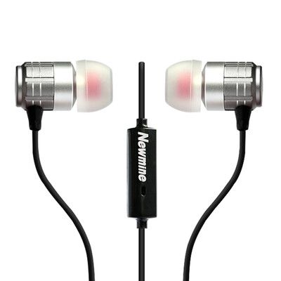 Newmine NM-JK12 Metal Universal Earphone Music Game Talk Sports Running Headphone Compatible Cell Phone Tablet PC Gray
Newmine NM-JK12 Metal Universal Earphone Music Game Talk Sports Running Headphone Compatible Cell Phone Tablet PC Gray