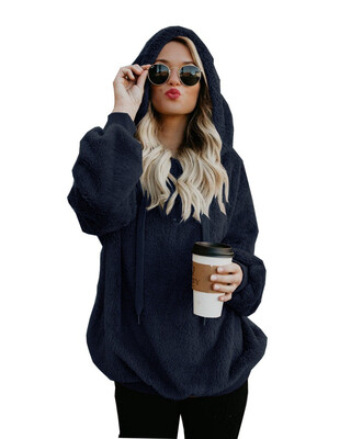 New Fashion Autumn Winter Women Solid Color Zipper Hoodies Long Sleeve V-neck Sweaters Casual Keep Warm Pocket Tops Plus Size
New Fashion Autumn Winter Women Solid Color Zipper Hoodies Long Sleeve V-neck Sweaters Casual Keep Warm Pocket Tops Plus Size