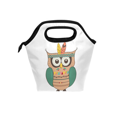 Lunch Bag Boho Brown Owl Tote Travel Picnic Insulated Handbags Portable Zipper Lunch Bag Box
Lunch Bag Boho Brown Owl Tote Travel Picnic Insulated Handbags Portable Zipper Lunch Bag Box