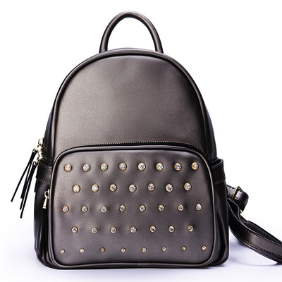 Scarecrow (MEXICAN) trend ladies ladies diamond-studded Korean multi-purpose shoulder bag ladies leisure small travel backpack MMD70346L-05 gray
Scarecrow (MEXICAN) trend ladies ladies diamond-studded Korean multi-purpose shoulder bag ladies leisure small travel backpack MMD70346L-05 gray
