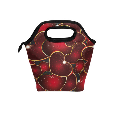 Insulated Lunch Tote Bag Red Heart Travel Picnic Lunch Handbags Portable Zipper Lunch Bag Box
Insulated Lunch Tote Bag Red Heart Travel Picnic Lunch Handbags Portable Zipper Lunch Bag Box