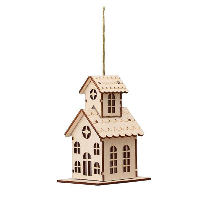 Christmas Decorative LED Light Chalet Luminous Cute Wooden House Christmas Tree Hanging Ornaments Xmas Festival Holiday Decoration
Christmas Decorative LED Light Chalet Luminous Cute Wooden House Christmas Tree Hanging Ornaments Xmas Festival Holiday Decoration