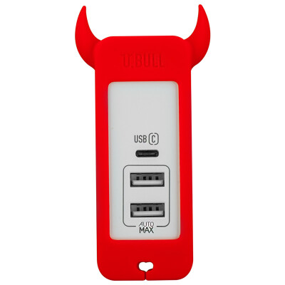 

MOMAX (MOMAX) носорог интеллектуальное цифровое зарядное устройство 5.4A27W мощное устройство типа-c зарядное устройство для быстрой зарядки / адаптер питания / зарядное устройство для телефона / перезаряжаемая головка красного цвета