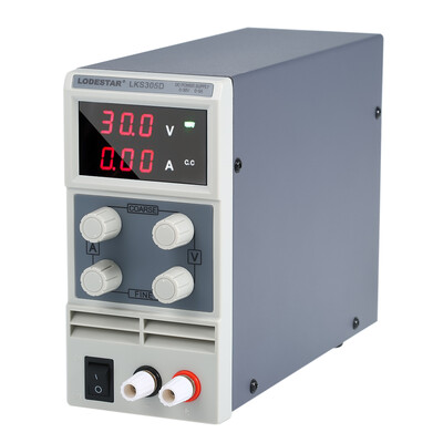 LODESTAR Switching DC Power Supply 3 Digits Display LED 0-30V 0-10A High Precision Adjustable Mini Power Supply AC 110V220V 5060
LODESTAR Switching DC Power Supply 3 Digits Display LED 0-30V 0-10A High Precision Adjustable Mini Power Supply AC 110V220V 5060