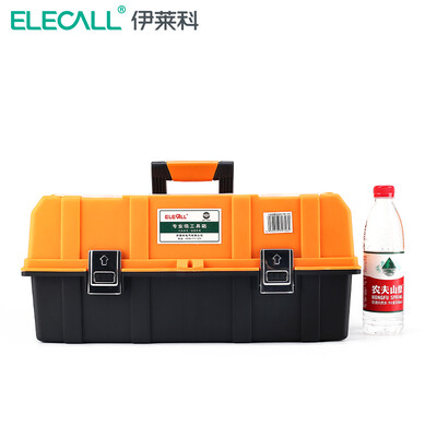 ELECALL three-layer folding toolbox large 19-inch multi-function household plastic storage box repair car large portable hardware toolbox 490
ELECALL three-layer folding toolbox large 19-inch multi-function household plastic storage box repair car large portable hardware toolbox 490