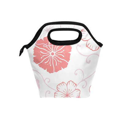 Lunch Tote Bag Pink Flower Travel Picnic Insulated Lunch Handbags Portable Zipper Lunch Bag Box
Lunch Tote Bag Pink Flower Travel Picnic Insulated Lunch Handbags Portable Zipper Lunch Bag Box